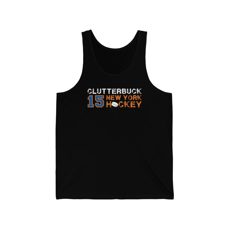 Clutterbuck 15 New York Hockey Unisex Jersey Tank Top