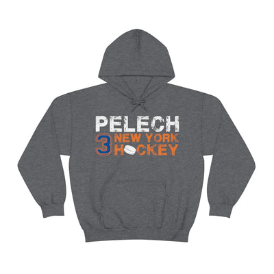 Pelech 3 New York Hockey Unisex Hooded Sweatshirt