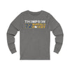 Thompson 72 Buffalo Hockey Unisex Jersey Long Sleeve Shirt