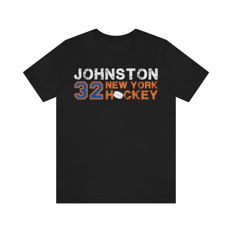 Johnston 32 New York Hockey Unisex Jersey Tee