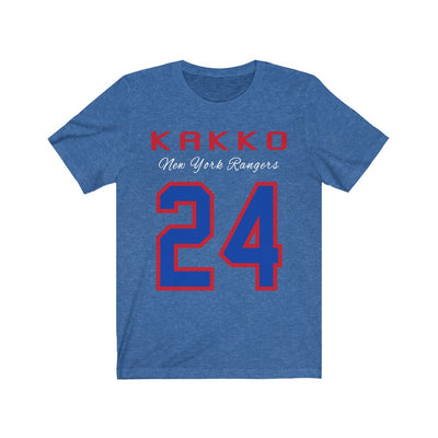 Kakko 24 New York Rangers Unisex Jersey Tee