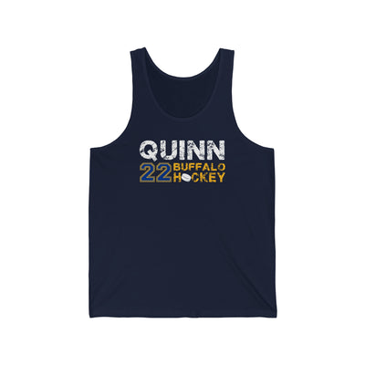 Quinn 22 Buffalo Hockey Unisex Jersey Tank Top