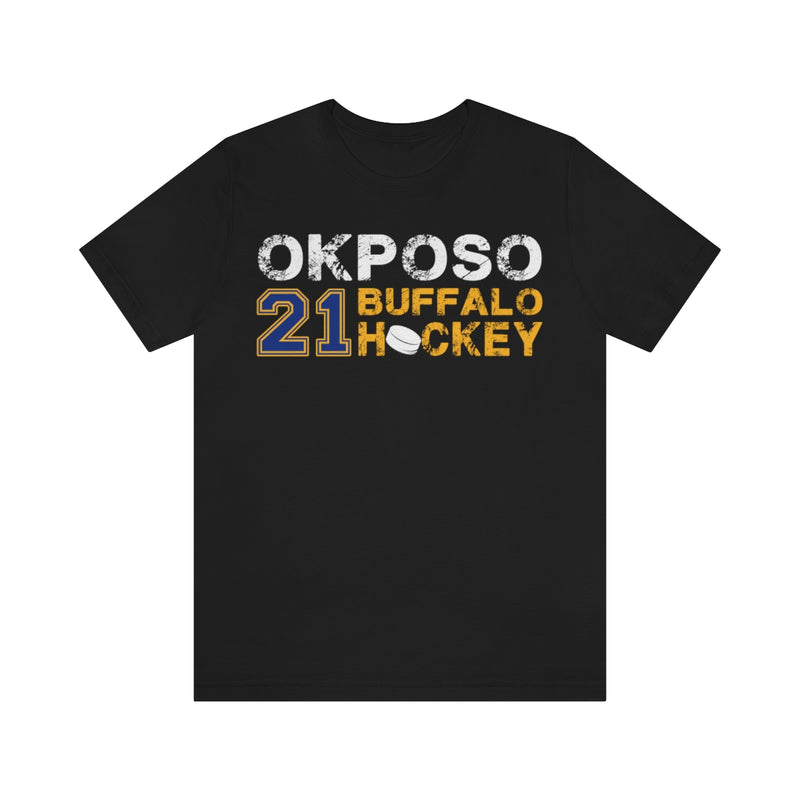 Okposo 21 Buffalo Hockey Unisex Jersey Tee