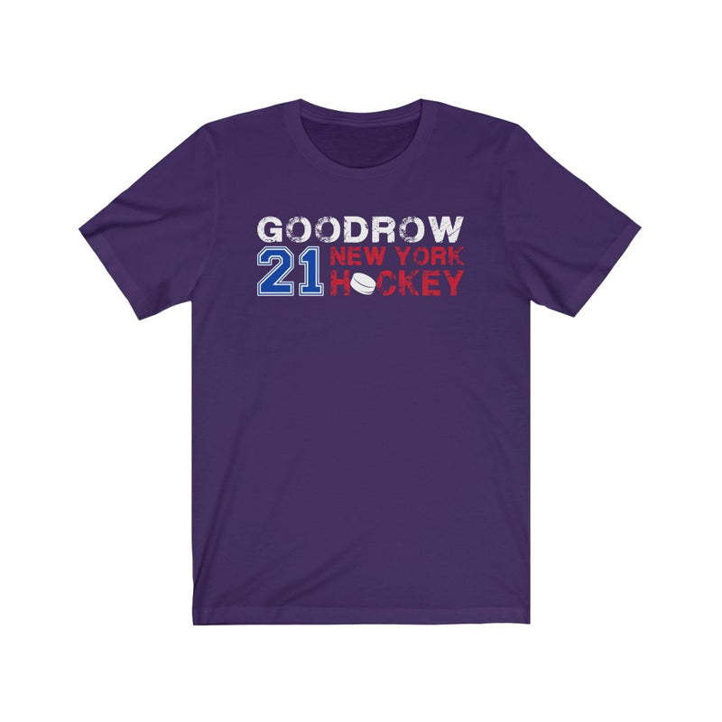 Goodrow 21 New York Hockey Unisex Jersey Tee