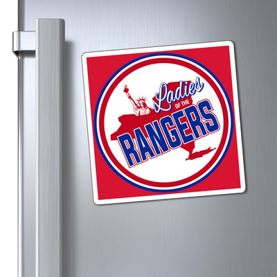 Ladies Of The Rangers Multi-Use Magnet, Red