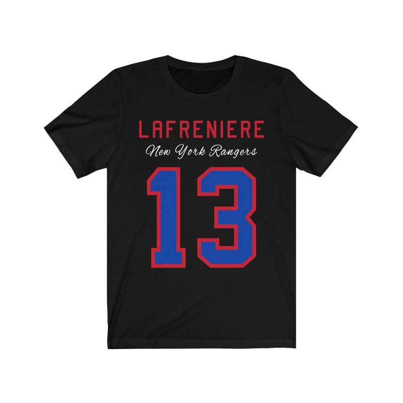 Lafreniere 13 New York Rangers Unisex Jersey Tee