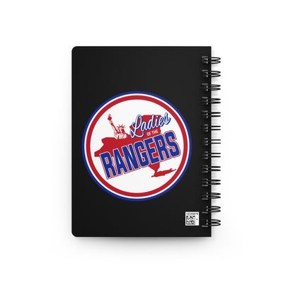 Ladies Of The Rangers Spiral Bound Journal In Black