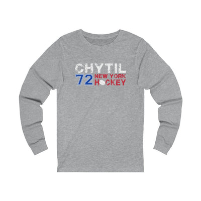 Chytil 72 New York Hockey Unisex Jersey Long Sleeve Shirt