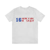 Trocheck 16 New York Hockey Unisex Jersey Tee