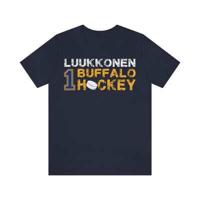 Luukkonen 1 Buffalo Hockey Unisex Jersey Tee