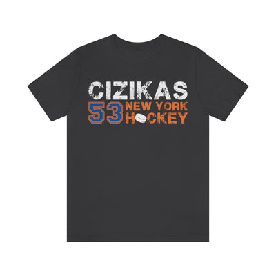 Cizikas 53 New York Hockey Unisex Jersey Tee