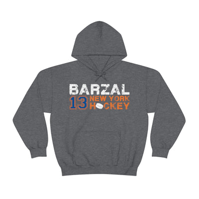 Barzal 13 New York Hockey Unisex Hooded Sweatshirt