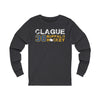 Clague 38 Buffalo Hockey Unisex Jersey Long Sleeve Shirt