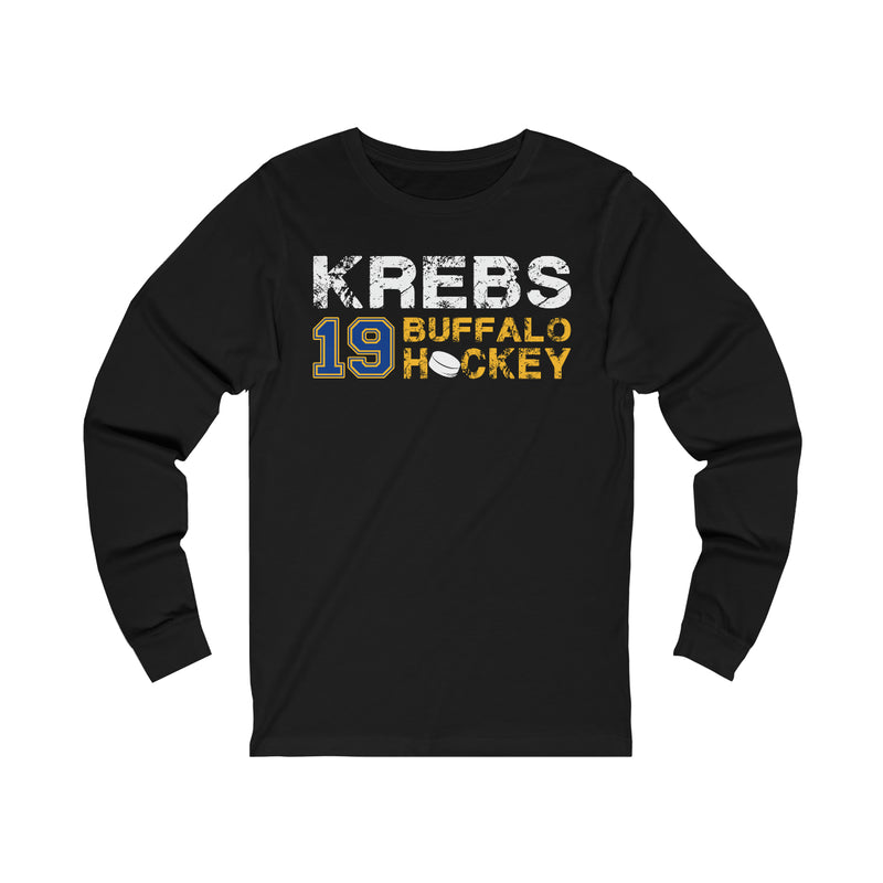 Krebs 19 Buffalo Hockey Unisex Jersey Long Sleeve Shirt