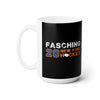 Fasching 20 New York Hockey Ceramic Coffee Mug In Black, 15oz