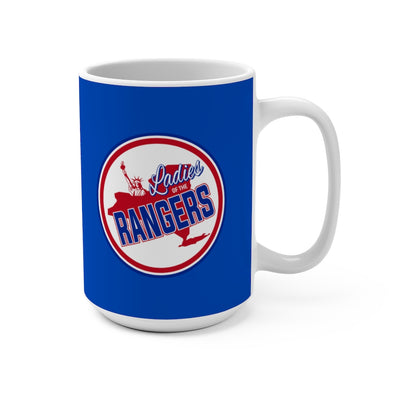 Ladies Of The Rangers Ceramic Coffee Mug, Blue,15oz