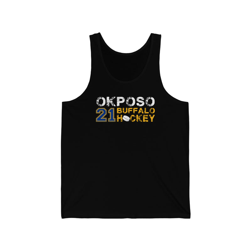 Okposo 21 Buffalo Hockey Unisex Jersey Tank Top