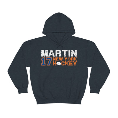 Martin 17 New York Hockey Unisex Hooded Sweatshirt