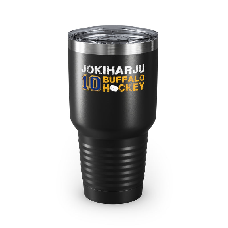 Jokiharju 10 Buffalo Hockey Ringneck Tumbler, 30 oz