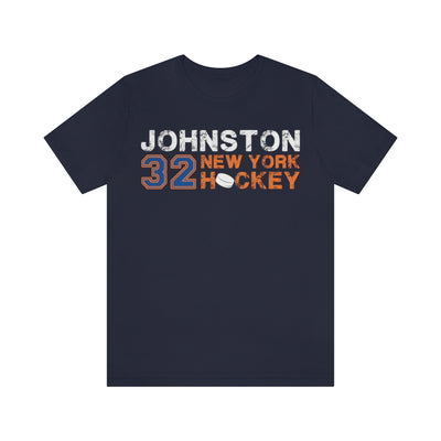 Johnston 32 New York Hockey Unisex Jersey Tee