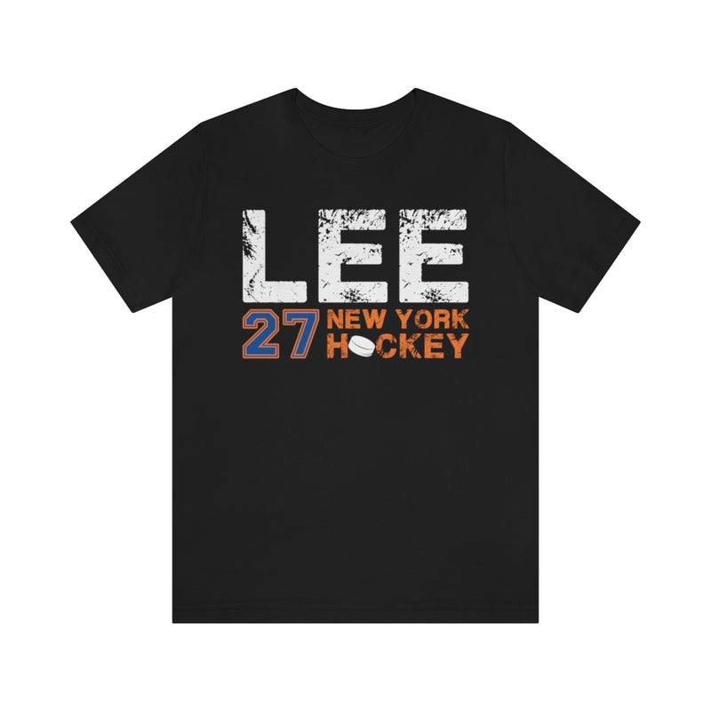 Lee 27 New York Hockey Unisex Jersey Tee