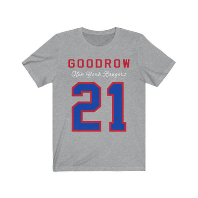 Goodrow 21 New York Rangers Unisex Jersey Tee