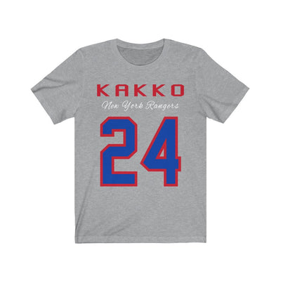 Kakko 24 New York Rangers Unisex Jersey Tee