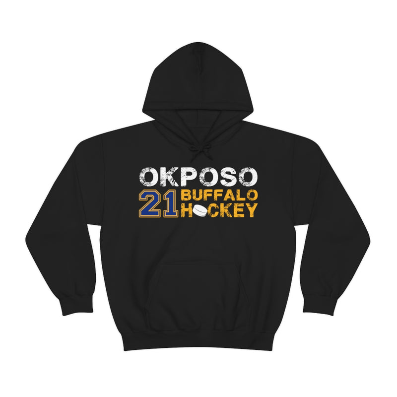 Okposo 21 Buffalo Hockey Unisex Hooded Sweatshirt