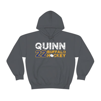 Quinn 22 Buffalo Hockey Unisex Hooded Sweatshirt