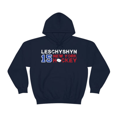 Jake Leschyshyn Sweatshirt 15 New York Hockey Unisex Hooded