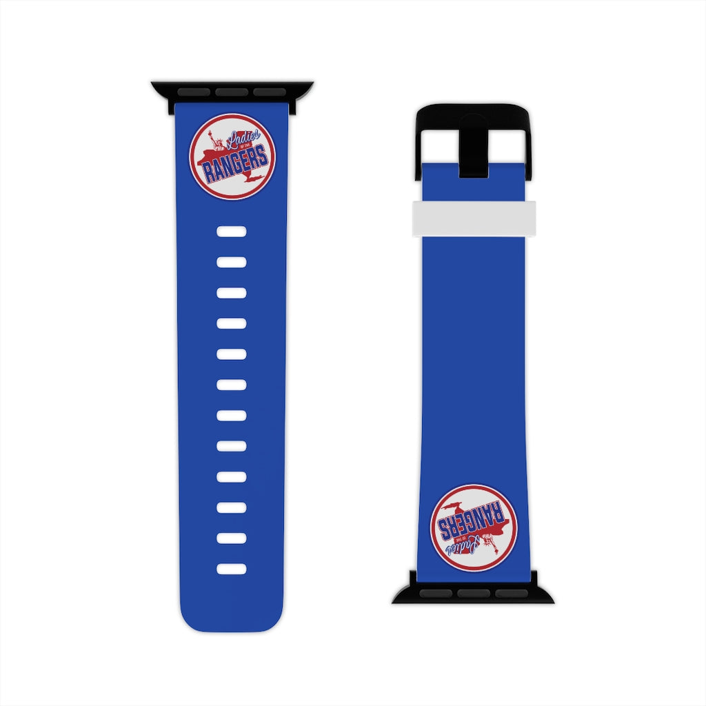 Ladies Of The Rangers Apple Watch Band In Blue New York Teams Store