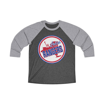 Ladies Of The Rangers Unisex Fit Tri-Blend 3/4 Sleeve Raglan Tee