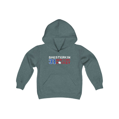 Shesterkin 31 New York Hockey Youth Hooded Sweatshirt