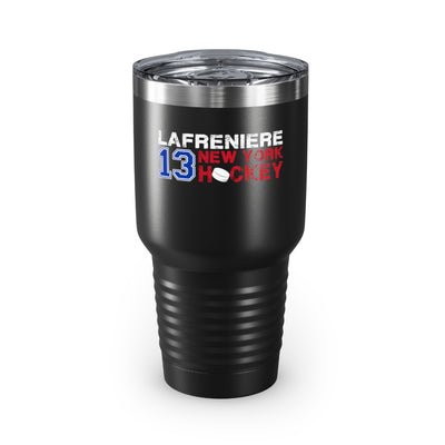 Lafreniere 13 New York Hockey Ringneck Tumbler, 30 oz