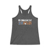 Romanov 28 New York Hockey Women's Tri-Blend Racerback Tank Top