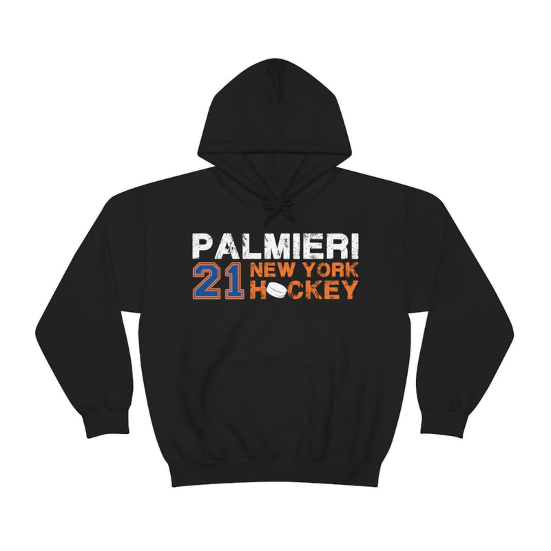 Palmieri 21 New York Hockey Unisex Hooded Sweatshirt