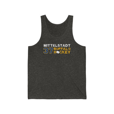 Mittelstadt 37 Buffalo Hockey Unisex Jersey Tank Top