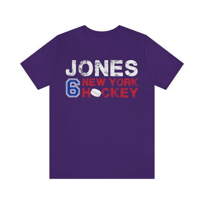 Zac Jones T-Shirt 6 New York Hockey Unisex Jersey