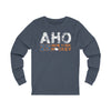 Aho 25 New York Hockey Unisex Jersey Long Sleeve Shirt