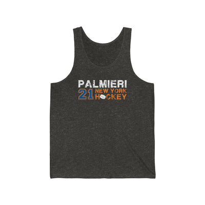 Palmieri 21 New York Hockey Unisex Jersey Tank Top