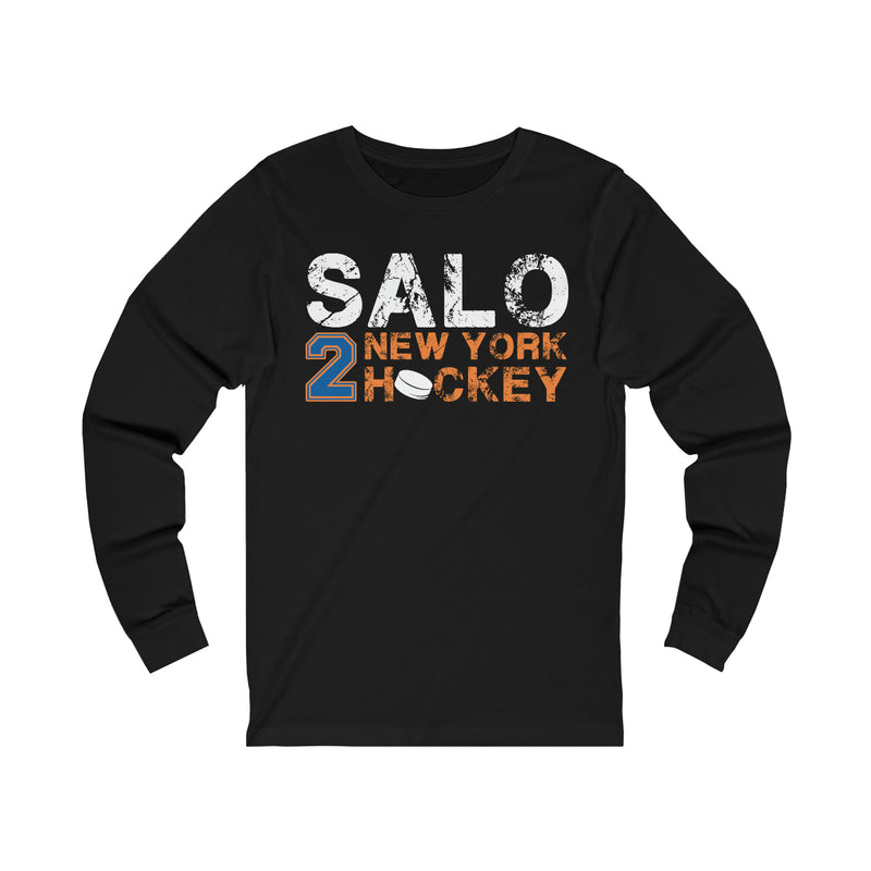 Salo 2 New York Hockey Unisex Jersey Long Sleeve Shirt