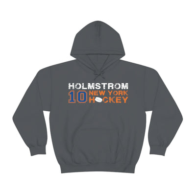 Holmstrom 10 New York Hockey Unisex Hooded Sweatshirt