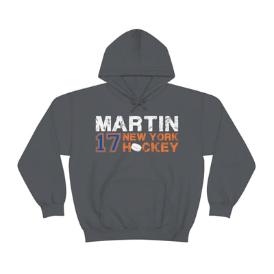 Martin 17 New York Hockey Unisex Hooded Sweatshirt