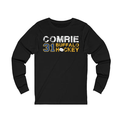 Comrie 31 Buffalo Hockey Unisex Jersey Long Sleeve Shirt