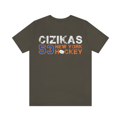 Cizikas 53 New York Hockey Unisex Jersey Tee