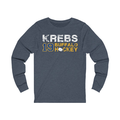 Krebs 19 Buffalo Hockey Unisex Jersey Long Sleeve Shirt