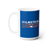 Holmstrom 10 New York Hockey Ceramic Coffee Mug In Blue, 15oz