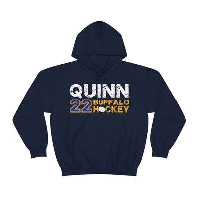 Quinn 22 Buffalo Hockey Unisex Hooded Sweatshirt