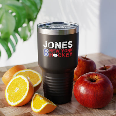 Jones 6 New York Hockey Ringneck Tumbler, 30 oz