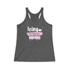 "Icing Isn't Just For Cupcakes" Women's Tri-Blend Racerback Tank Top